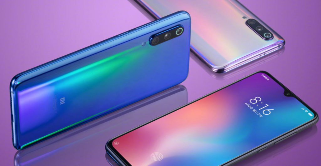 Xiaomi Mi 9のノッチはウォータードロップ型