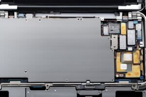 a-photo-of-an-apple-macbook-pro-with-an-open-lid-showing-its-interior-components--8
